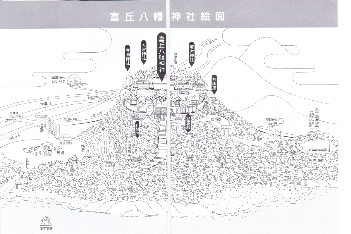 富丘八幡j神社のマップ