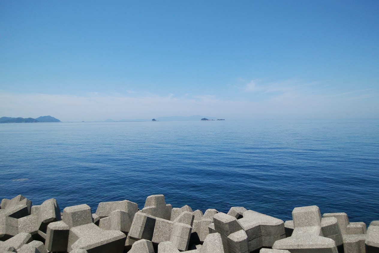 うずしおロマンチック海道彫刻公園から見る瀬戸内海