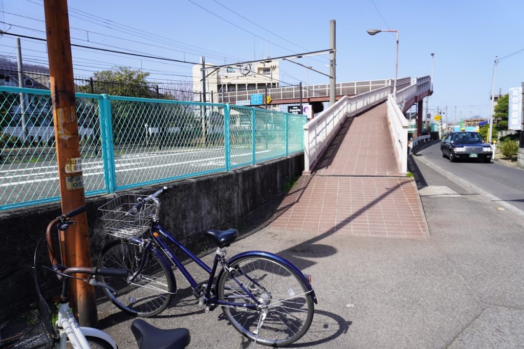 JR鬼無駅付近の歩道・自転車共用橋