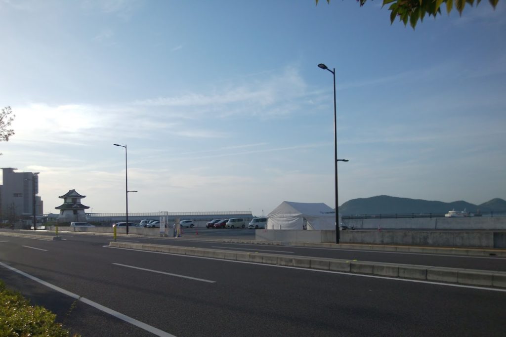 瀬戸芸2022　サンポート　3シーズンパスポート専用駐車場