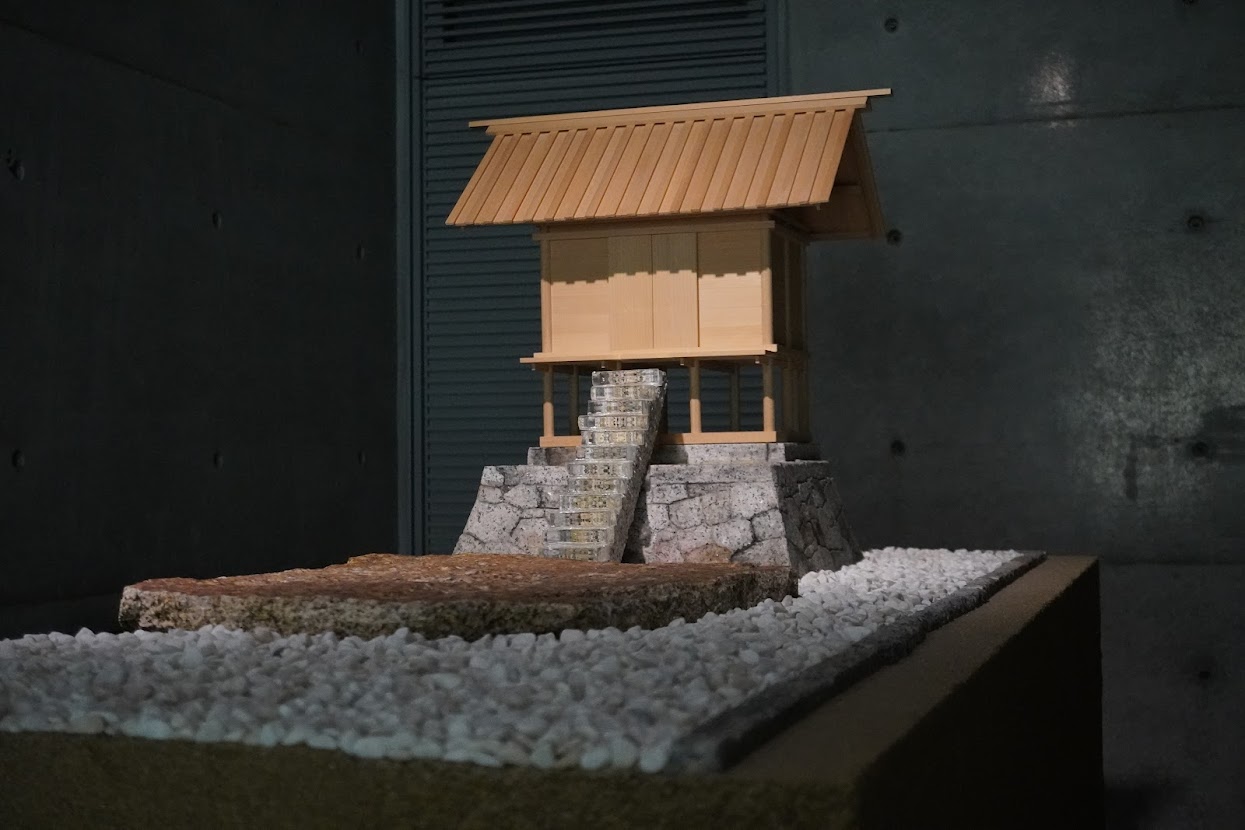杉本博司ギャラリー 時の回廊　「護王神社模型」2003年