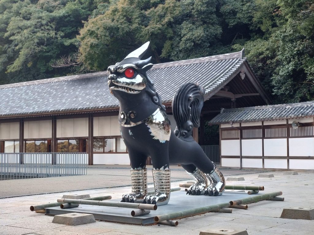 おいでまい祝祭2022 KOMAINU（Guardian Beasts）/ヤノベケンジ