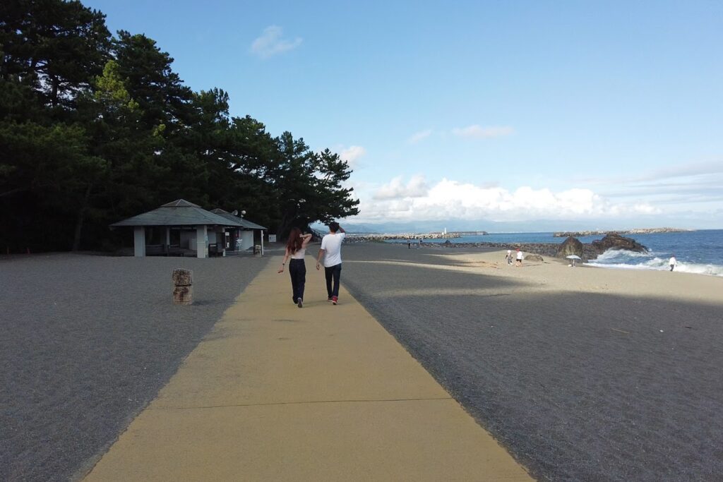高知桂浜　本浜遊歩道