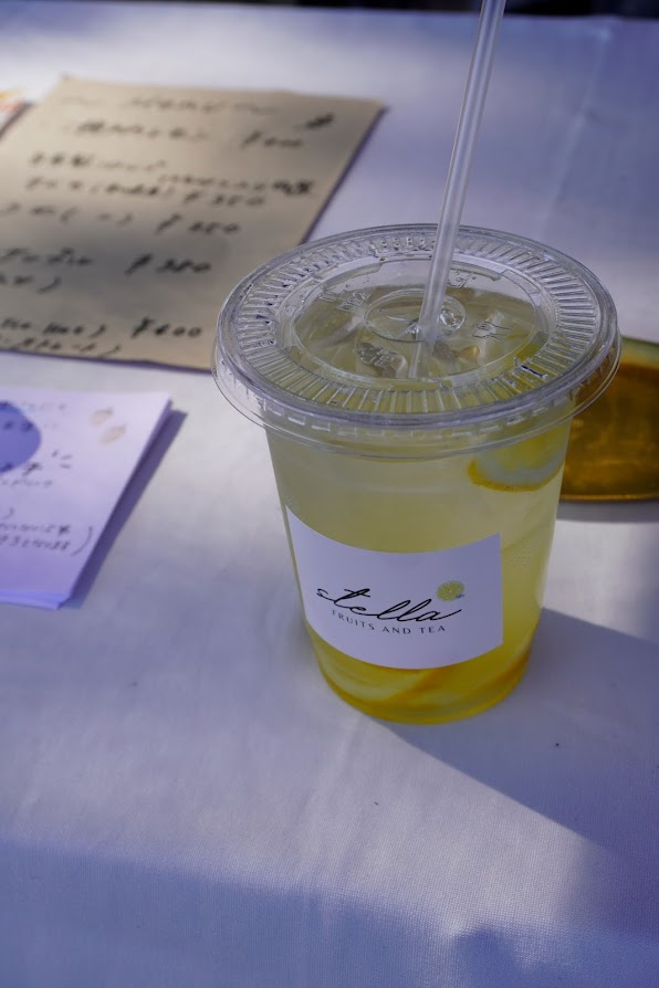 津田の松原すなはまフェスティバル　Stella FRUITS＆TEAの瀬戸内レモン