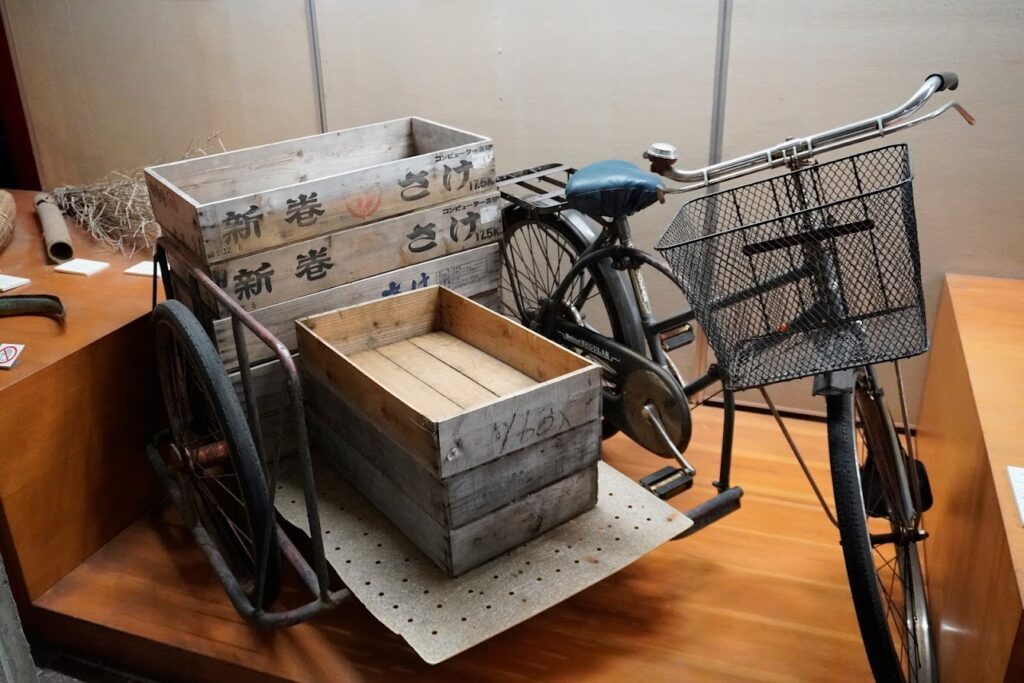 瀬戸内海歴史民俗資料館　いただきさんの自転車
