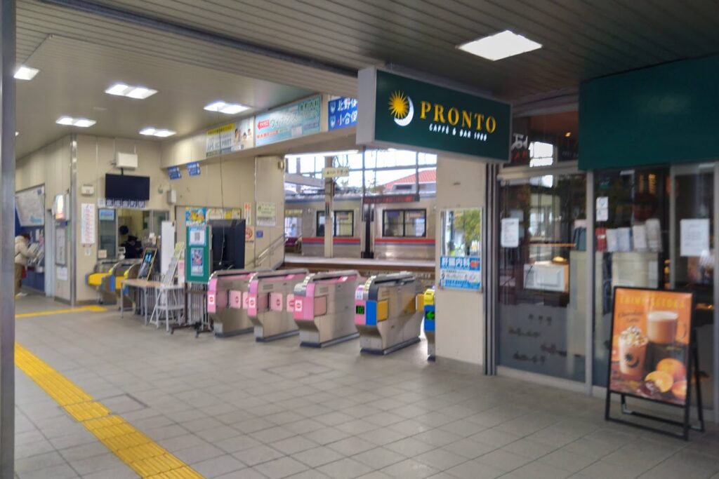 京成金町駅改札