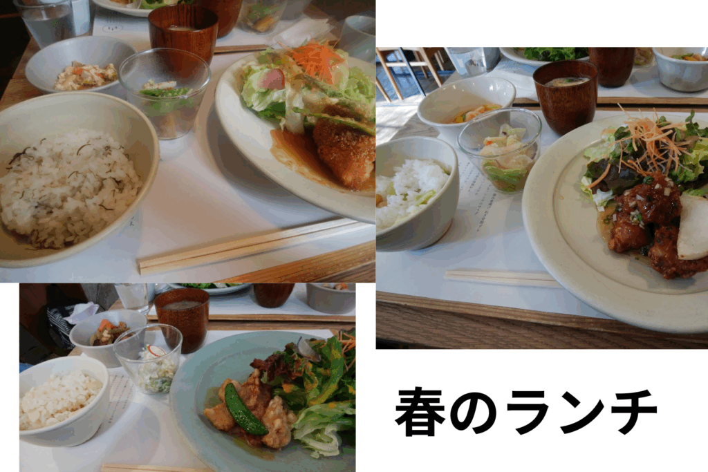 まちのシューレ春のランチ