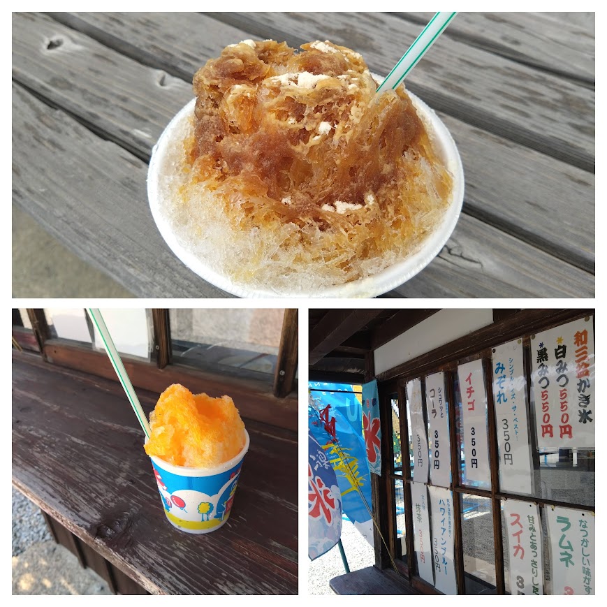 瀬戸芸引田　讃州井筒屋敷の讃岐和三盆かき氷