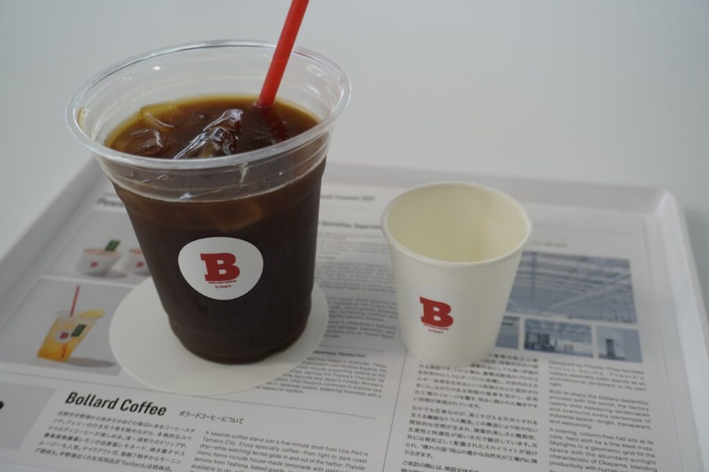 瀬戸芸宇野港　ボラードコーヒー