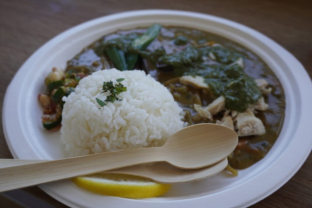 瀬戸芸高見島　エイリアンカレー