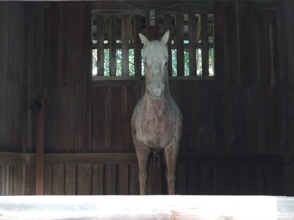 木馬舎　松平頼重から献納