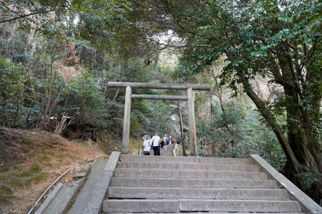 金刀比羅宮奥社までの参道