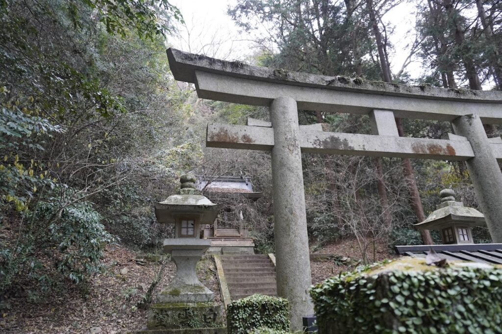 金刀比羅宮本宮から奥社　菅原神社
