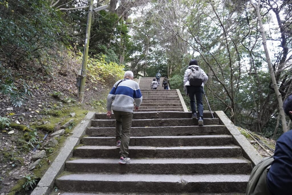 金刀比羅宮奥社までの参道