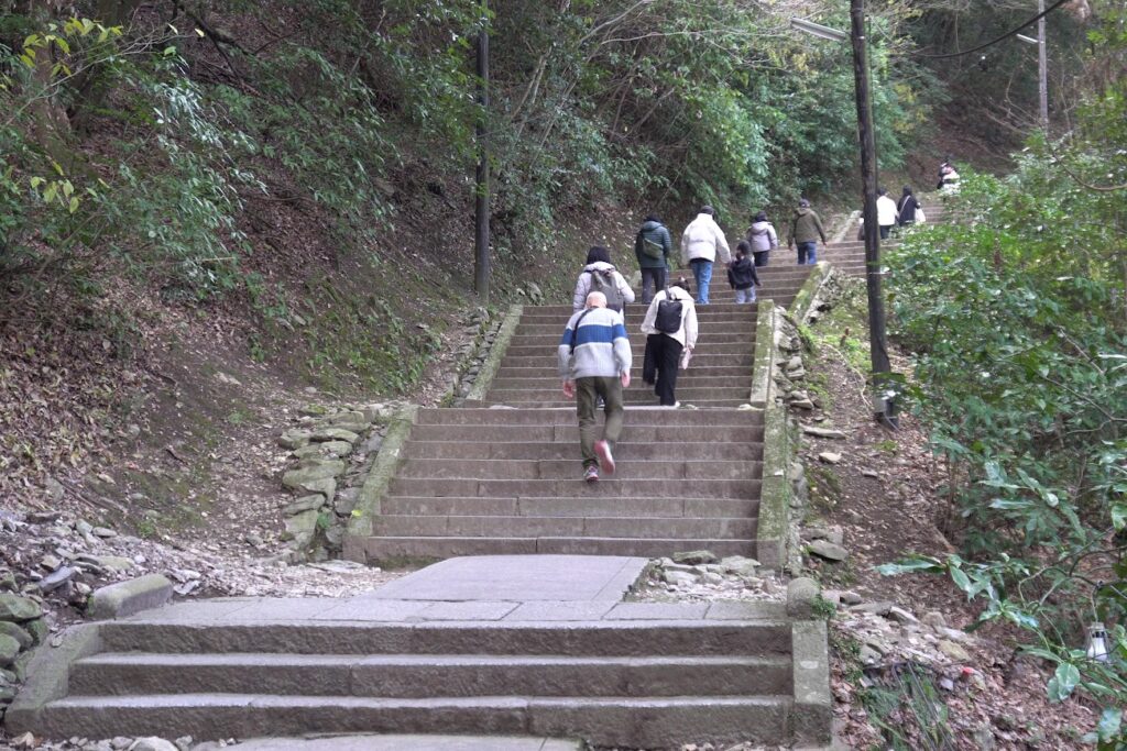 金刀比羅宮奥社までの参道