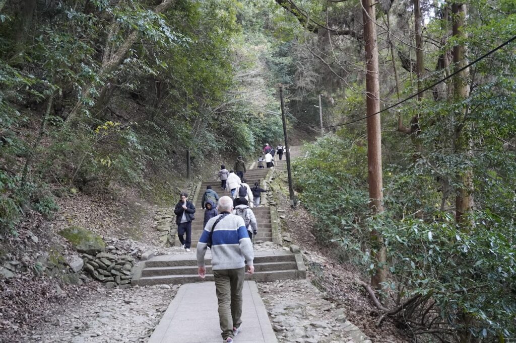 金刀比羅宮奥社までの参道