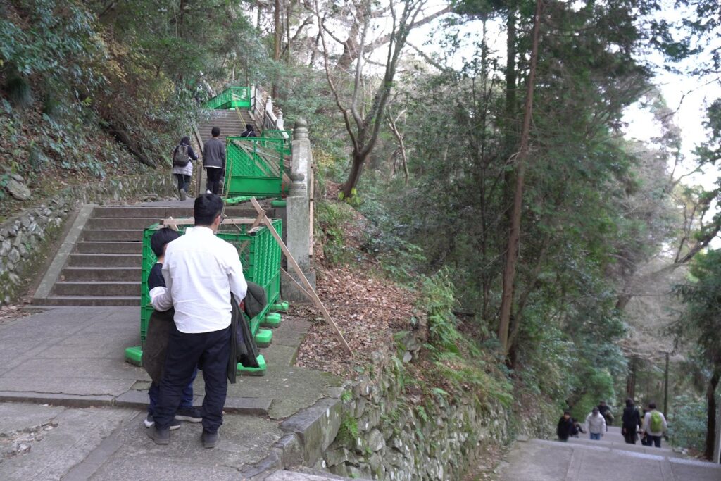 金刀比羅宮奥社まであと少し