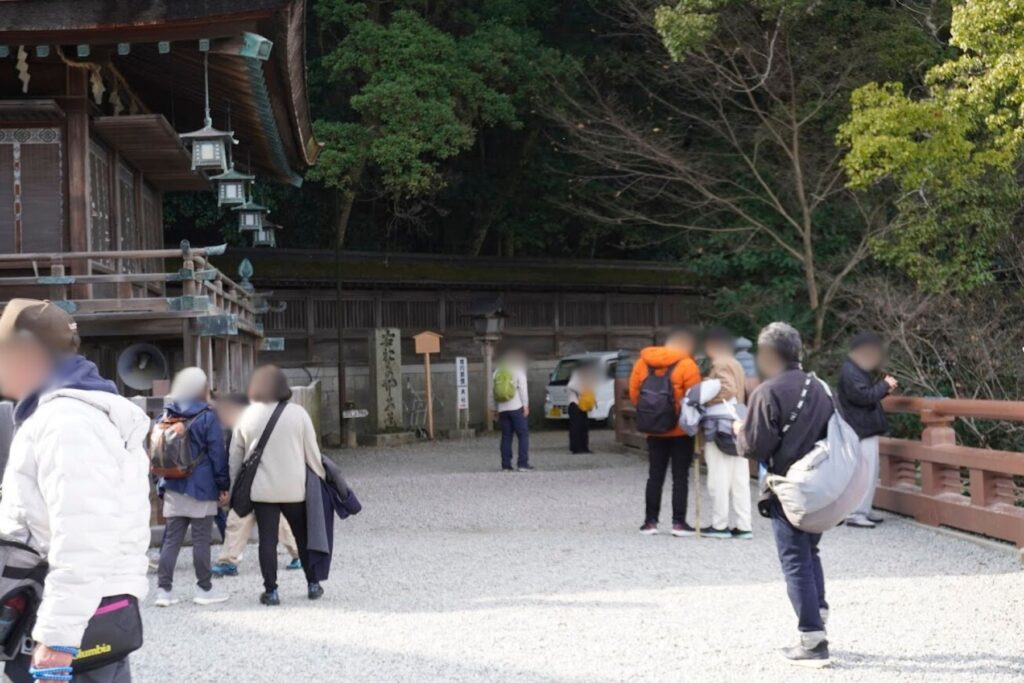 金刀比羅宮御本宮から奥社への参道