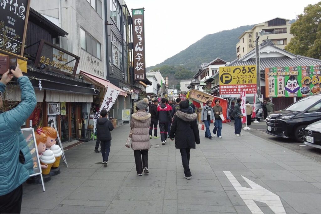 金刀比羅宮表参道