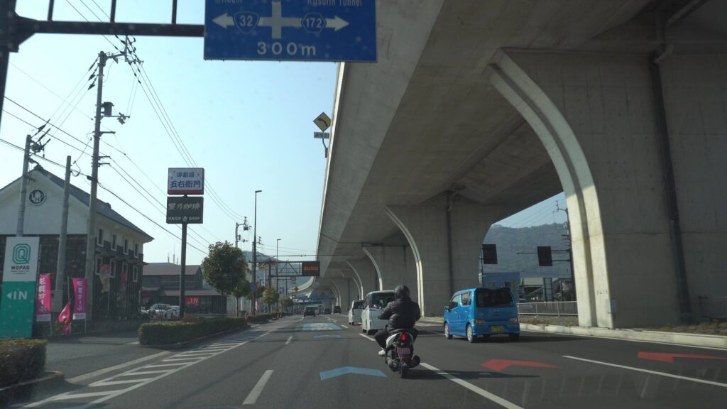 かがわマラソンコースさぬき夢街道　11号バイパス