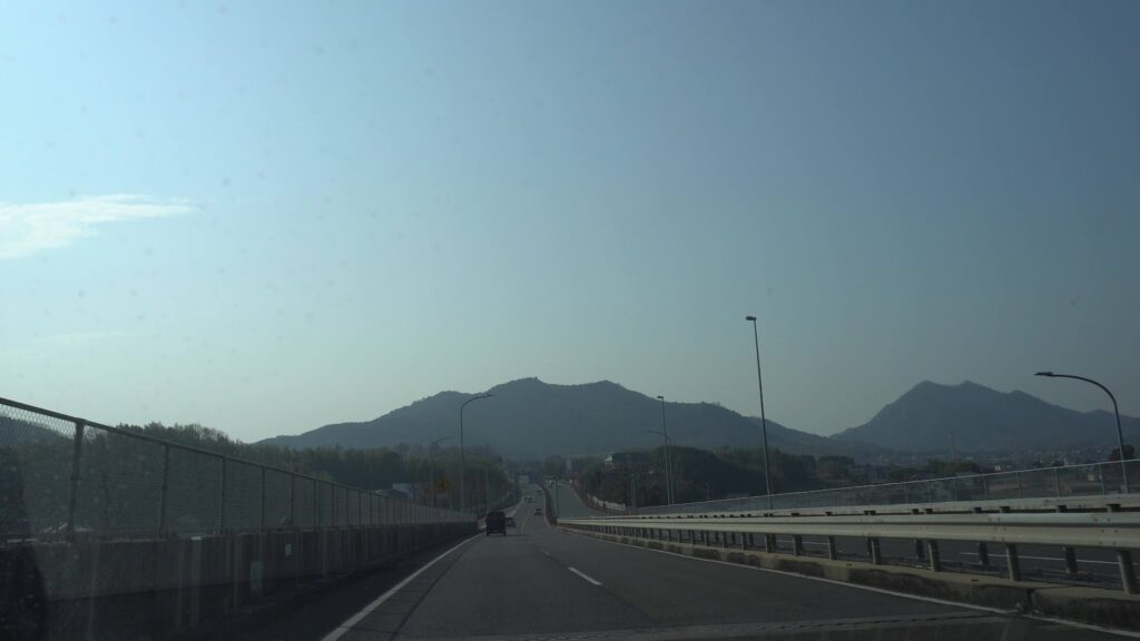 かがわマラソンコース　国道32号　福家高架橋