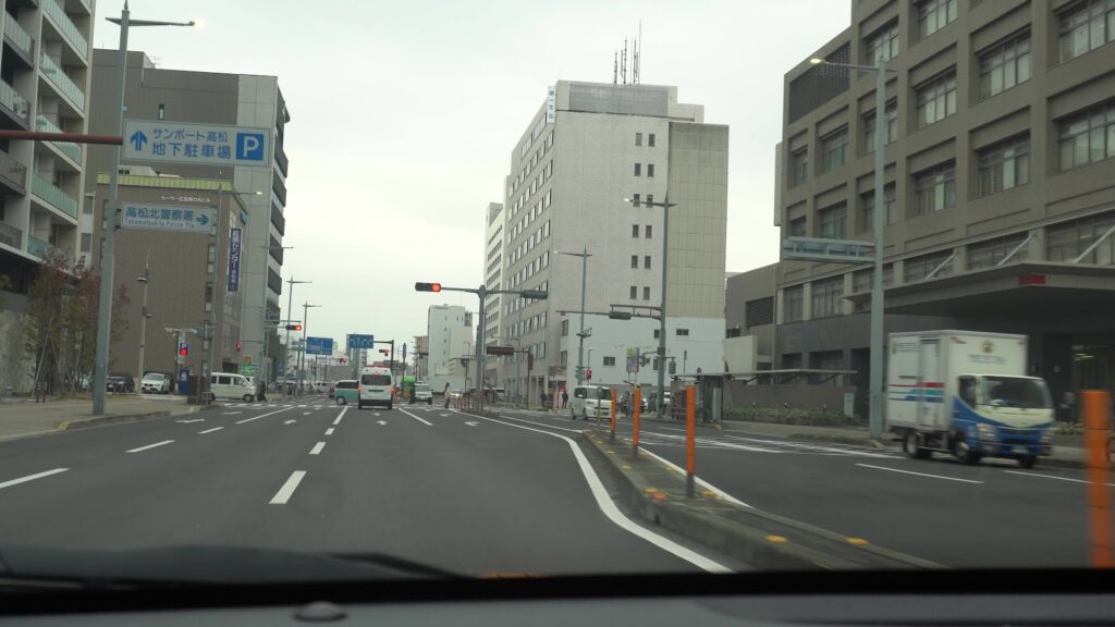 かがわマラソンコース　浜街道　瀬戸大橋通り