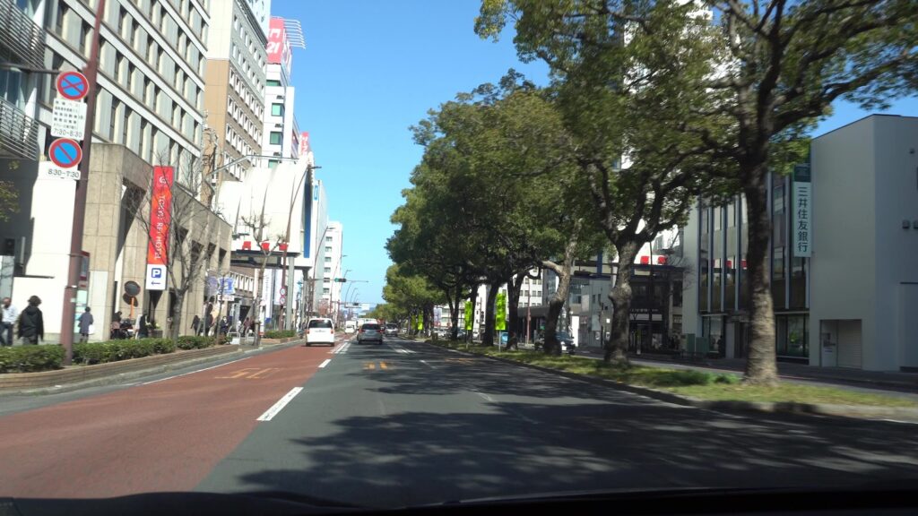 かがわマラソンコース(復路)40km地点兵庫町商店街アーケード