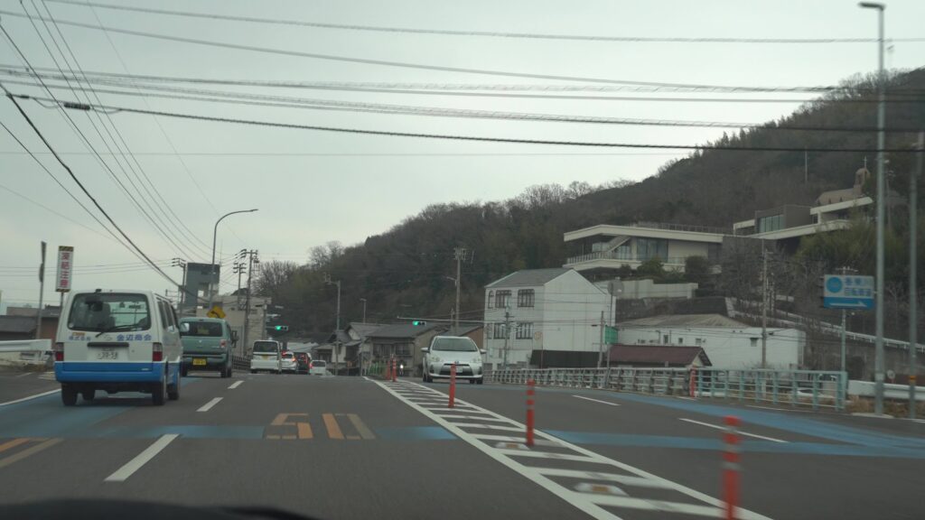 かがわマラソンコース 郷東橋 香東川を越える